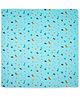 LY'L-SUN 100% Cotton Baby Swaddle Blanket Ultra-Soft & Breathable Swaddle Wrap for Newborns,  Lightweight Receiving Blanket, Must-Have New Born Baby Essentials, Color - Dino Space Pack of 1- Blue