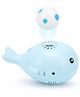 FunBun Blowing Floating Ball Toy, Whale Floating Ball Toy USB Rechargeble Durable Plastic Battery for Family (Blue)
