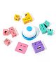FUNBUN Face Changing Emoji Matching Cube Game with Bell|Expression Puzzle Toy for Kids