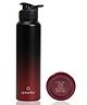 Speedex Stainless Steel Water Bottle 1 Litre (1000 ml), BIS Approved, Leakproof Sipper Cap, Black Wine, Pack of 1