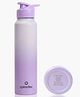 Speedex Stainless Steel Water Bottle 1 Litre (1000 ml), BIS Approved, Leakproof Sipper Cap, Dual Purple, Pack of 1