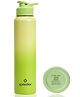 Speedex Stainless Steel Water Bottle 1 Litre (1000 ml), BIS Approved, Leakproof Sipper Cap, Lime Green, Pack of 1