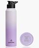 Speedex Stainless Steel Water Bottle 1 Litre (1000 ml), BIS Approved, Leakproof Sipper Cap, Dual Purple, Pack of 1
