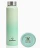 Speedex Stainless Steel Water Bottle 1L (1000 ml), Leak Proof Cap, BIS Approved, for Office, School, Gym & Travel, Dual Green, Set of 1