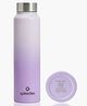 Speedex Stainless Steel Water Bottle 1L (1000 ml), Leak Proof Cap, BIS Approved, for Office, School, Gym & Travel, Dual Purple, Set of 1
