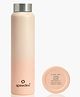 Speedex Stainless Steel Water Bottle 1L (1000 ml), Leak Proof Cap, BIS Approved, for Office, School, Gym & Travel, Peach Orange, Set of 1
