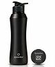 Speedex Stainless Steel Water Bottle 1 Ltr, Leak Proof Sipper, BIS Approved, 1000 ml for Office, School, Gym & Travel, Black (Set of 1)