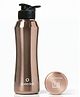 Speedex Stainless Steel Water Bottle 1 Ltr, Leak Proof Sipper, BIS Approved, 1000 ml for Office, School, Gym & Travel, Copper Gold (Set of 1)