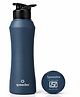 Speedex Stainless Steel Water Bottle 1 Ltr, Leak Proof Sipper, BIS Approved, 1000 ml for Office, School, Gym & Travel, Teal Blue (Set of 1)
