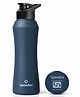 Speedex Stainless Steel Water Bottle 1 Ltr (1000 ml), Leakproof Sipper Cap, BIS Approved Metal Bottle for Office, School, Gym, Travel & Daily Use, Teal Blue, Pack of 1