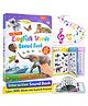 Kids English Words Sound Book Phonetic with 300+ Words, 13 Themes Pre School Learning Interactive Alphabet, Spelling, Math, Memory Games for Boys & Girls Age 1 year+