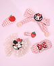 Yellow Bee Disney Featuring Character Applique Hair Accessory Set - Pink