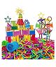 Enorme DIY 100+ Pcs Colorful Plastic Stick Bars Educational Building Blocks Toy Set for Kids
