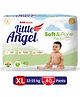 Little Angel Soft & Pure Baby Diaper Pants | 12 Hours Absorption | Calendula Infused Rash-Free Comfort | Breathable AirSlim Fit & Dermatologically Tested | XL (12-15 kg) - 40 Pieces