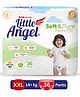 Little Angel Soft & Pure Baby Diaper Pants  12 Hours Absorption, Calendula Infused, AirSlim Fit XXL (14+ kg) - 36 Pieces