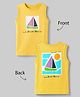 Doreme Cotton Knit T-Shirts Sleeveless Graphic Print Multi Color 3-4 Years