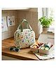 HOOM Kinds Insulated Lunch Box With Aluminium Lining With Dino Print - Beige