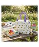 HOOM Kinds Insulated Lunch Box With Aluminium Lining With Bumble Bee Print - Lavender
