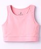 Pine Active Knit Sleeveless Super Stretch Extra Soft Sports Bra - Light Pink
