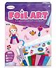 PLUSPOINT Foil Art Kit for Kids Unicorns & Princesses Arts and Crafts, No Mess Art for Kids, Fun Craft Kits & Supplies, DIY Creative Activities, Travel Toys Gifts for Girls & Boys Ages 3+