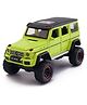 PLUSPOINT Diecast Metal Car Model Amg 4 X4 Toy Cars for Kids Pull Back Openable Doors with Light Sound Pack of 1 - Green