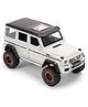 PLUSPOINT Diecast Metal Car Model Amg 4 X4 Toy Cars for Kids Pull Back Openable Doors with Light Sound Pack of 1- White