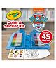 Crayola Paw Patrol Licensed Art Kit 45 Pieces - Multicolor