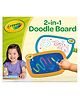 Crayola 2 In 1 Doodle Board - Multicolor