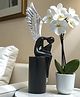 Sun~Mun Decors Black & Silver Lady with Wings