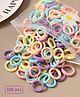 Ziory Set Of 100 Solid Rubber Bands - Multi Colour