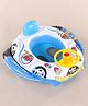 Konex Kids Inflatable Swimming Tube Safe Baby and Toddler Swim Ring Durable Pool Float for Summer Beach Water Fun - Blue