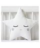 Peach Cuddle Cute Cloud Cushion for Kids & Babies (Silver Blush, Pack of 1), Crib Cushion, Cuddle Cushion for Babies, Baby Cot Cushions.