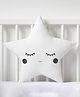 Peach Cuddle Cute Cloud Cushion for Kids & Babies (Black Blush, Pack of 1), Crib Cushion, Cuddle Cushion for Babies, Baby Cot Cushions.