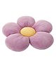 Peach Cuddle Flower Shaped Floor Cushion for Kids Room, Living Room, Luxury Kids Furnishing, Throw Pillow, Decorative Cushion, Nursery Décor, Velvet Cushion, (16x16 inch, Pack of 1, Purple)