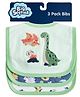 Big Softies 3 Pack Newborn Bibs - Dino