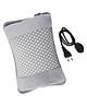 Multibrite Velvet Electric Hot Water Bag with Charging Cord Gel Heating Pad for Pain Relief