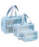 Waterproof Toiletry Bag | Travel Cosmetic Pouch, Makeup Organizer, Wash Bag with Transparent Window