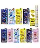 Parteet Cartoon Theme Stationery Gift Set with 2 Pencils, Sharpener, Eraser and 6 Color Pencils, Complete School Supplies |Birthday Return Gifts for Kids - 10 Pcs