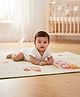 Baby Moo Rabbit Strawberry Cake Air Filled Waterproof Massage Mat - Green