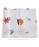 Kridlo Swaddle Pack of 1 - Orange Daisy