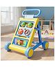 Star and Daisy Baby Walker for 6 to 18 Months with Learning Push Design Foldable Music Toy Bar Safe Stable Durable Fun and Interactive for Baby Boys and Girls Yellow