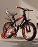 StarAndDaisy Kids Cycle/Bicycle 14T for Age 25 Years, Kids Bicycle with Training Wheels, Adjustable Seat & Handlebar, Cycle for Kids with Front Basket, Bottle Holder, Bell -Red