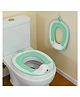 StarAndDaisy potty seat chair for kids 1 to 5 years 3 in 1 baby toilet training seat with anti slip pads removable potty pot safe comfortable easy to clean and durable design aqua color
