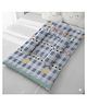StarAndDaisy cotton baby bedding set for newborns infants and toddlers with cushioned mattress sheet two side pillows and one head pillow soft breathable for infant sleep bunny print