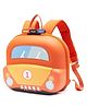 StarAndDaisy Height 11 Inches Backpack for Kids Girls Boys Toddler Backpack Preschool Nursery Travel Bag- Orange
