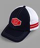 Pine Kids Woven Baseball Cap Navy Blue - Diameter 16 cm