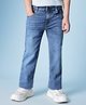 U.S. Polo Assn. Kids Cotton Denim Washed Jeans - Light Indigo