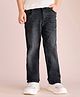 U.S. Polo Assn. Kids Cotton Denim Washed Jeans - Black