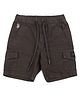 U.S. Polo Assn. Kids Cotton Woven Solid Cargo Shorts - Brown