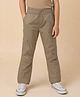 U.S. Polo Assn. Kids Cotton Woven Soild Trousers - Khaki